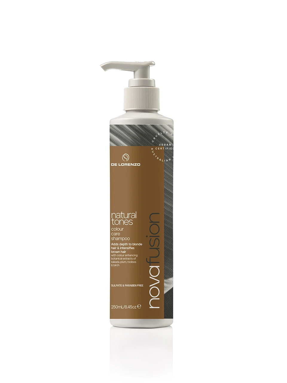 De Lorenzo Nova Fusion Natural Tones Shampoo 250ml 3 De Lorenzo Nova Fusion Natural Tones Shampoo 250ml