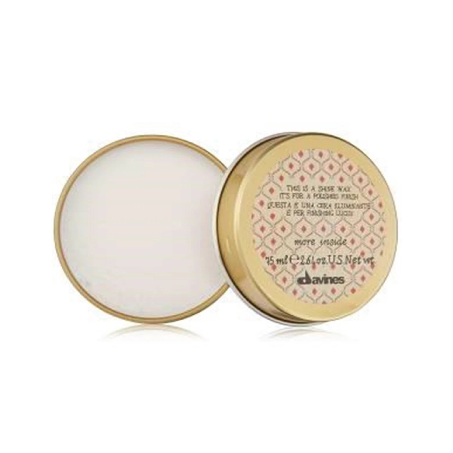 Davines More Inside Shine Wax 75ml 3 Davines More Inside Shine Wax 75ml